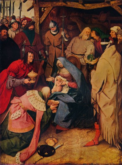 Konungarnas tillbedjan, 1564, 1937 av Pieter Bruegel the Elder