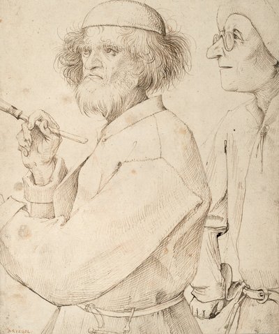 Målaren och köparen av Pieter Brueghel the Elder