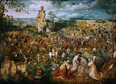 Processionen till Golgata av Pieter Brueghel the Elder