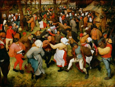 Bröllopsdansen av Pieter Brueghel the Elder