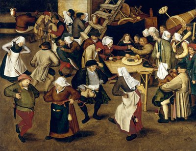 Bondebröllop av Pieter Brueghel the Younger