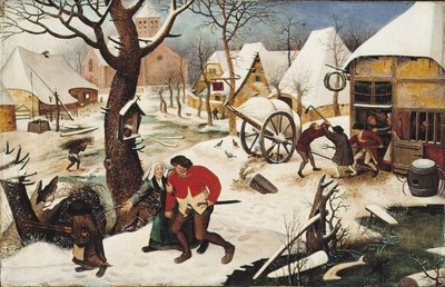 Tillbaka från värdshuset av Pieter Brueghel the Younger