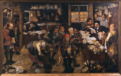 Byns advokat, 1621. av Pieter Brueghel the Younger
