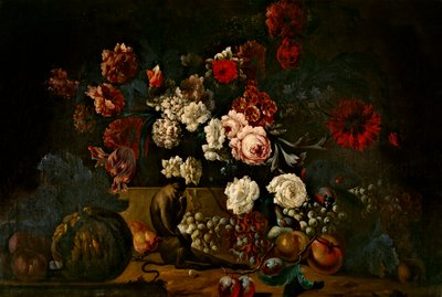 Stilleben (olja på duk) av Pieter Casteels