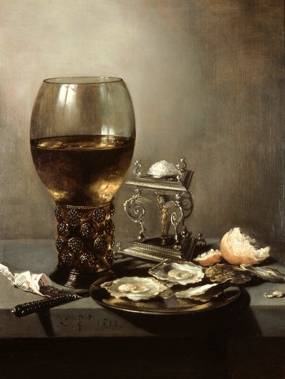 Fortfarande liv av Pieter Claesz