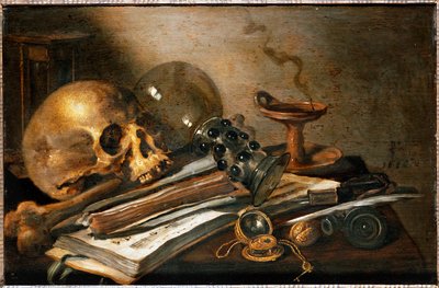 Vanitas, Stilleben av Pieter Claesz