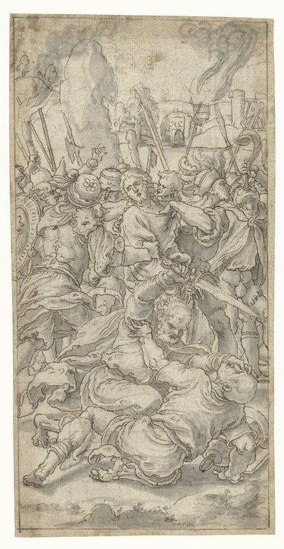 Kristi fångenskap av Pieter Coecke van Aelst (I)