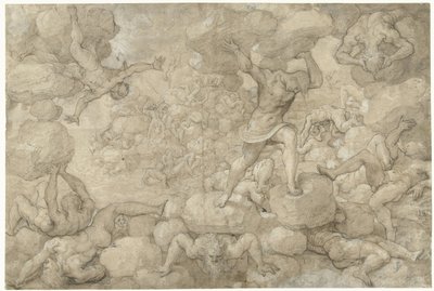 Jättarnas fall av Pieter Coecke van Aelst (I)