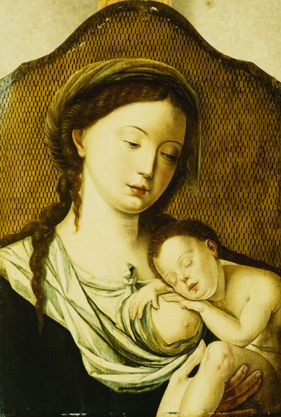 Madonnan och barnet, av Pieter Coecke van Aelst
