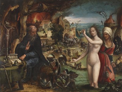 Frestelsen av Sankt Antonius av Pieter Coecke van Aelst