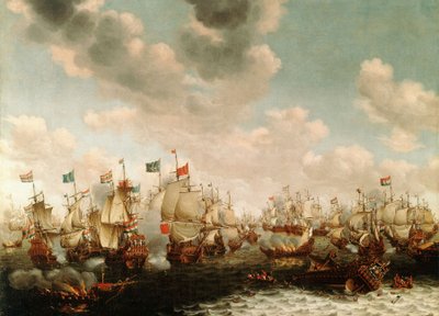 De fyra dagarnas strid av Pieter Cornelisz van Soest