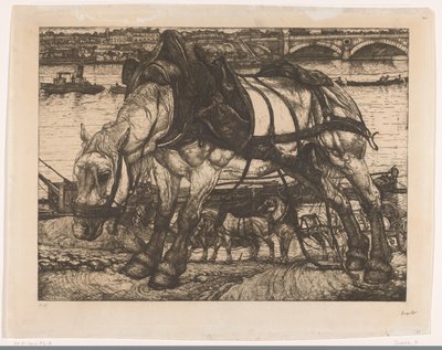 Beast of Work (originaltitel på objekt) The Hitch (original serietitel på objekt) av Pieter Dupont (signed by artist)