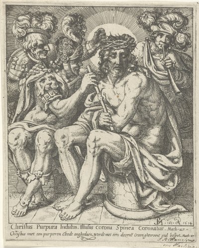 Kristus med törnekronan av Pieter Feddes van Harlingen
