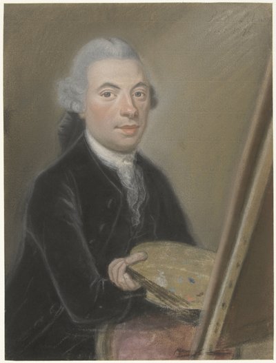 Porträtt av Jan van Os av Pieter Frederik de la Croix