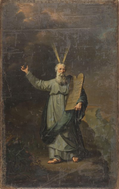 Moses med lagens tabeller av Pieter Gaal
