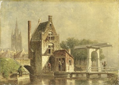 Koepoort i Delft av Pieter Gerard Vertin