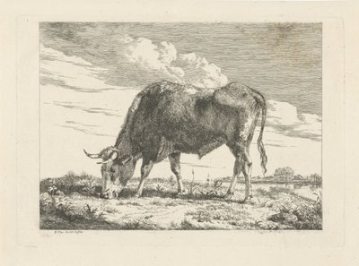 betande ko av Pieter Gerardus van Os