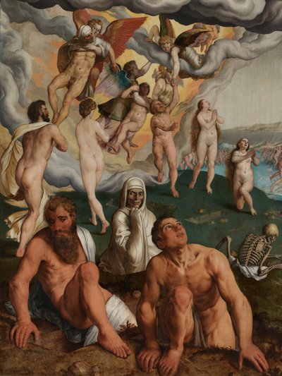 Detalj av den sista domen av Pieter Jansz. Pourbus