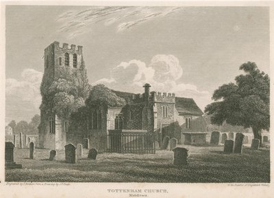 Tottenham Church, London av Pieter Jansz. Quast
