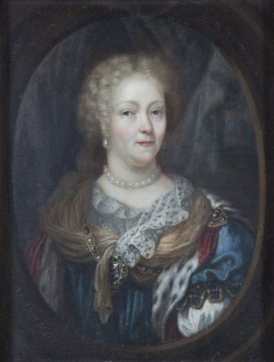 Prinsessan Anna av Thurn och Taxis (olja på koppar) av Pieter Leermans