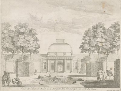 Orangeriet i Honselersdijk, sett från parken Vue du Nouveau Salon de l