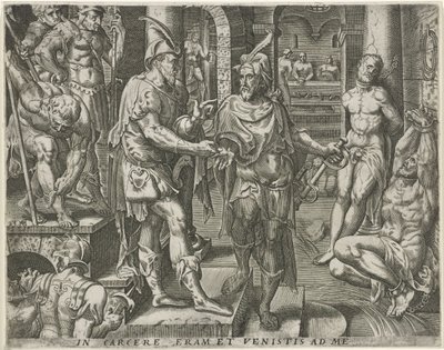 Besöker fångarna Works of Mercy (serietitel) av Pieter Nagel
