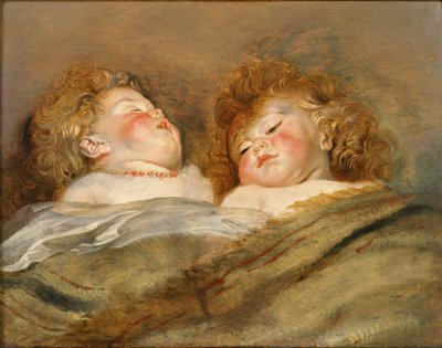 Två sovande barn av Peter Paul Rubens