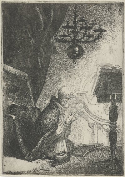 David i bön av Pieter Rottermondt