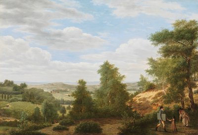 Utsikt över Montmorencydalen nära Saint-Leu-la-Forêt Utsikt över slätten i Montmorency nära Saint-Leu-la-Forêt av Pieter Rudolph Kleijn