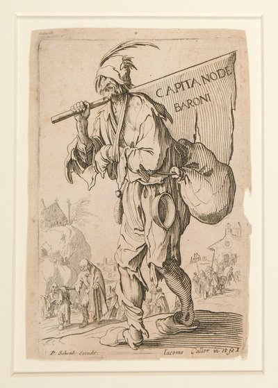 Frontispice, från Les Gueux [omvänt] av Pieter Schenck I