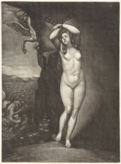 Andromeda kedjad vid klippan av Pieter Schenk (I)