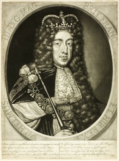 William III, kung av England av Pieter Schenk