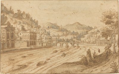 flod vy av Pieter Stevens