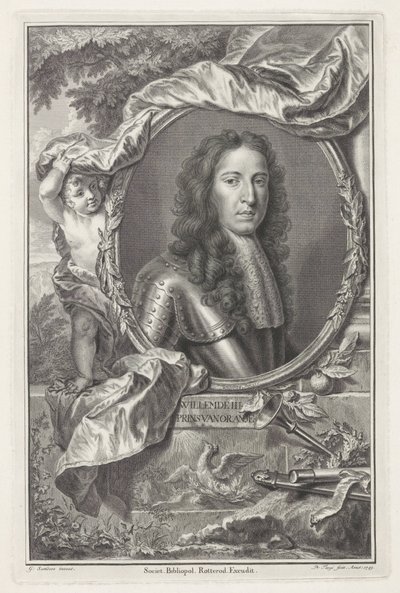 Porträtt av William III, Prince of Orange av Pieter Tanjé