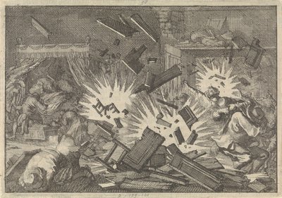 Belägringen av Riga av den ryska armén under tsar Alexei Mikhailovich 1656, 1698 av Pieter Van der Aa
