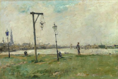 Antwerpen (olja på duk) av Pieter Verhaert