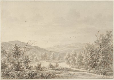 kuperat landskap av Pieter de Goeje