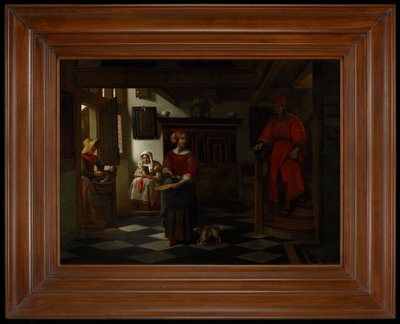 Sparrisförsäljaren av Pieter de Hooch