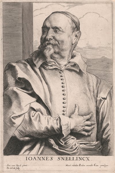 Joannes Snellincxスウェーデン人 av Pieter de Jode