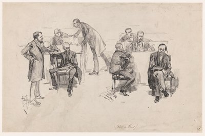 Representanthuset under debatten om författningsrevisionen 1887 av Pieter de Josselin