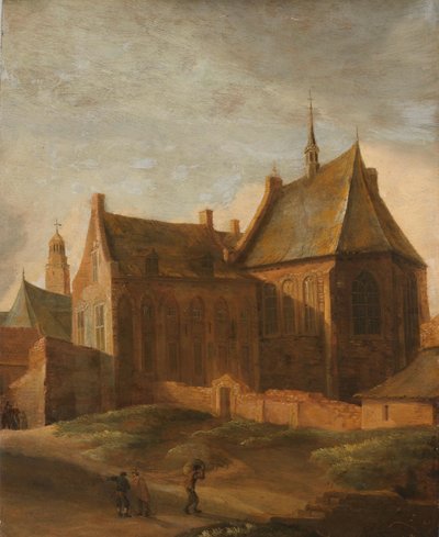 Klostret Saint Agnes i Utrecht av Pieter de Ruelles