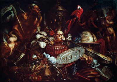 Vanitas, av Pieter Boel (1622-1674), olja på duk av Pieter or Peter Boel
