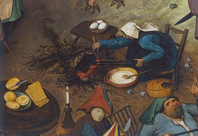 Kampen mellan karneval och fastan av Pieter Bruegel the Elder