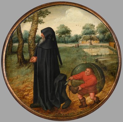Jag sörjer för att världen är så opålitlig av Pieter the Younger Brueghel