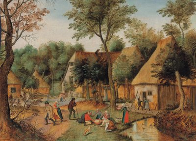 Måltid på landet av Pieter Brueghel the Younger