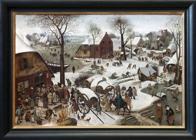 Folkräkningen i Betlehem av Pieter Brueghel the Younger