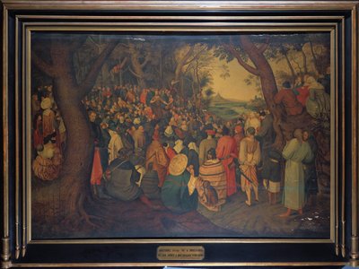 Johannes Döparens predikan av Pieter Brueghel the Younger