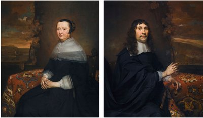Porträtt av en okänd man av Pieter van Anraedt