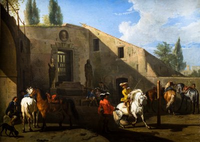 Manege av Pieter van Bloemen