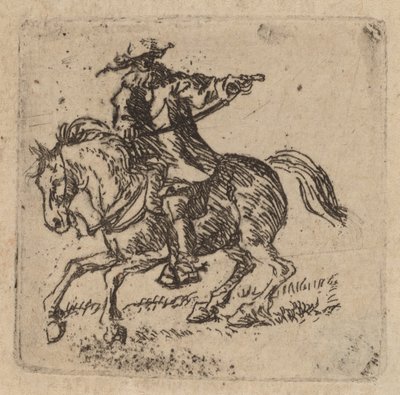 Ryttare av Pieter van Laer